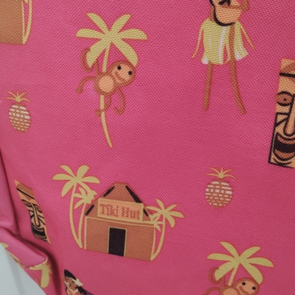 Hawaiian Tropical Island Themed Pattern Tote Bag - Picture 5 of 6